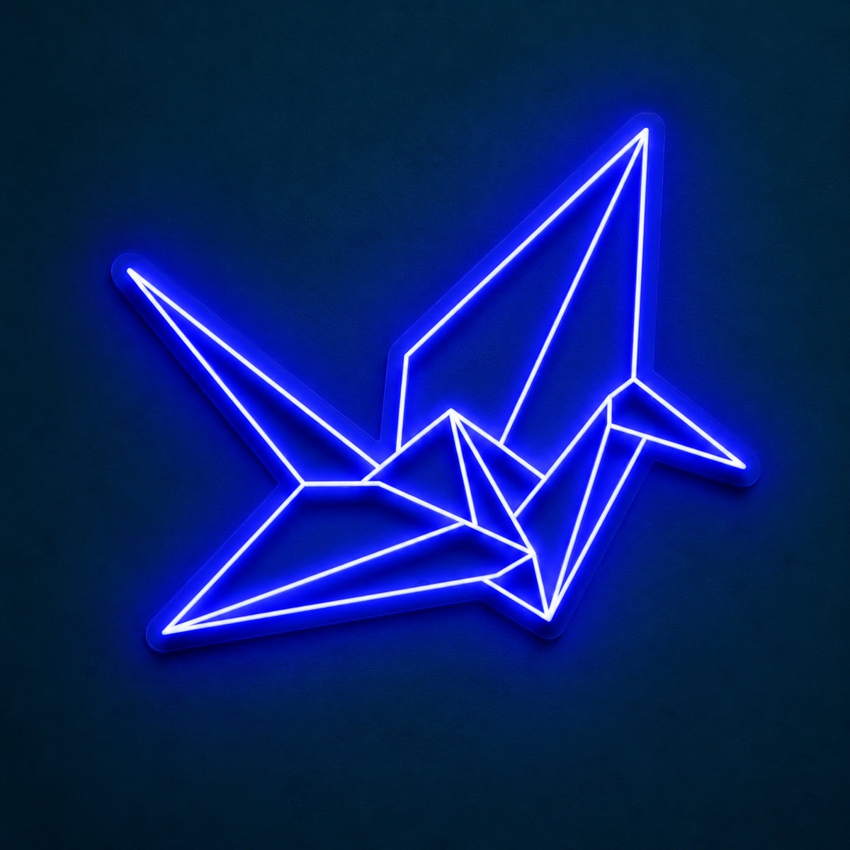Origami Crane LED Neon Sign - product hero