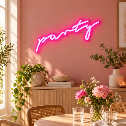Party LED Neon Sign - lifestyle view