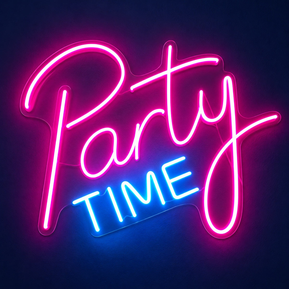 Party Time LED Neon Sign - product hero