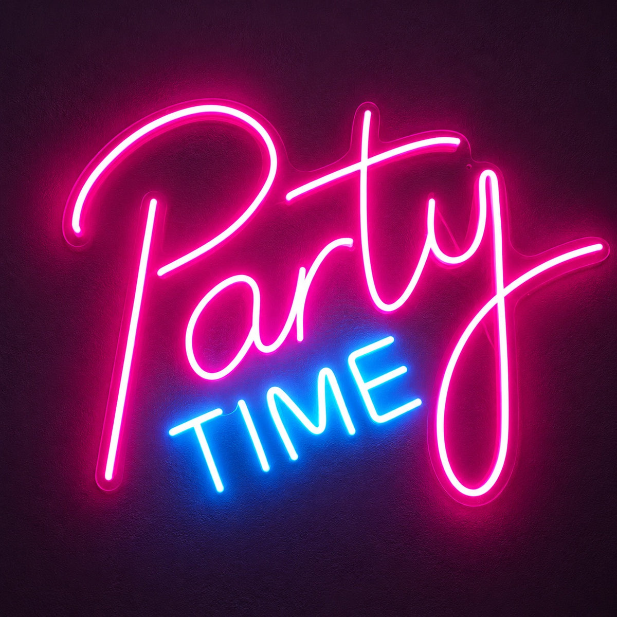 Party Time LED Neon Sign - product hero