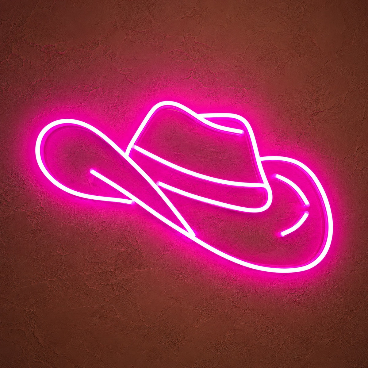 Cowboy Hat LED Neon Sign - product hero