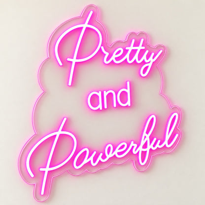 Pretty And Powerful LED Neon Sign - natural light view