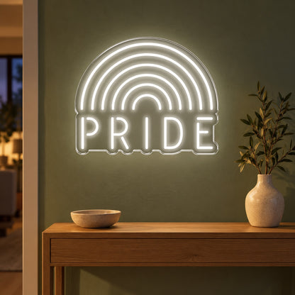 Pride LED Neon Sign - advertising view