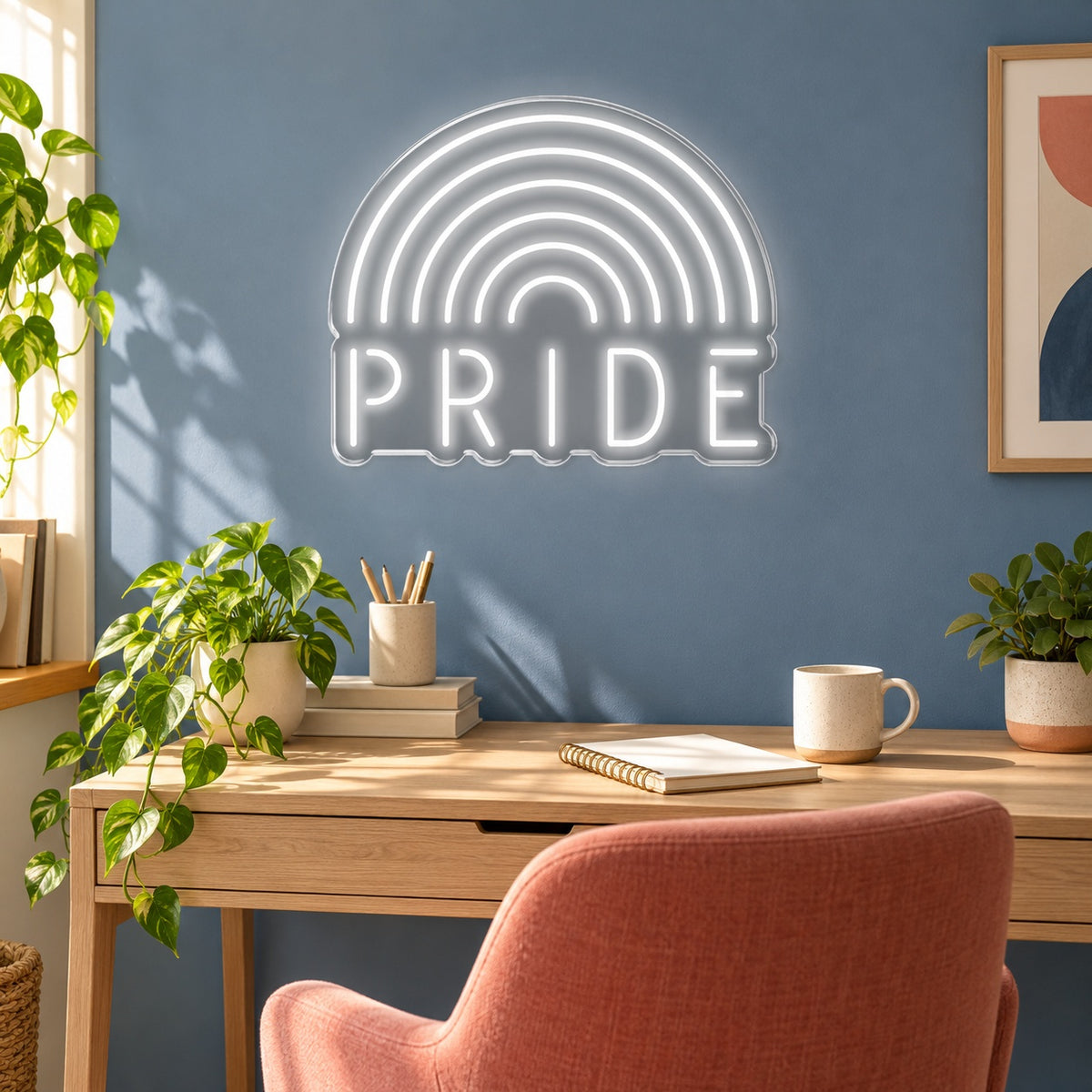 Pride LED Neon Sign - lifestyle view