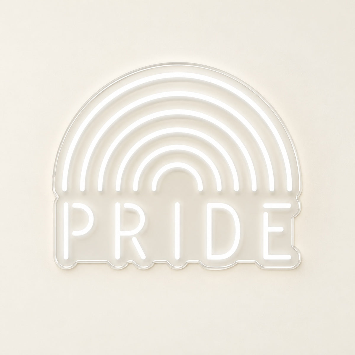 Pride LED Neon Sign - natural light view