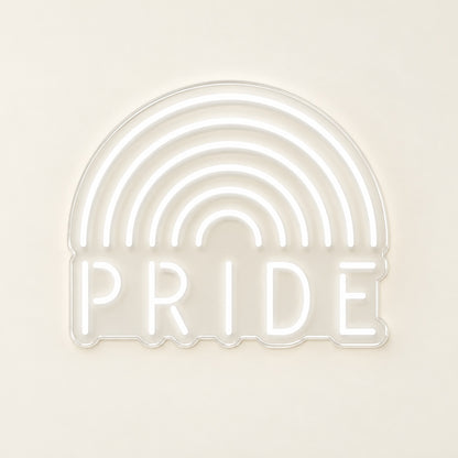 Pride LED Neon Sign - natural light view