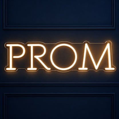 Prom LED Neon Sign - product hero