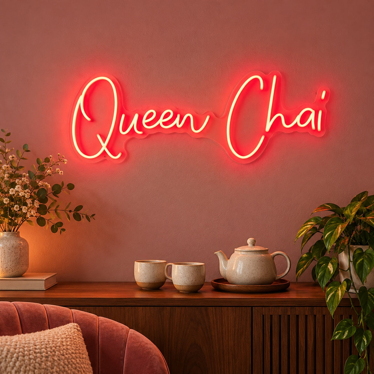 Queen Chai LED Neon Sign – Shineneon