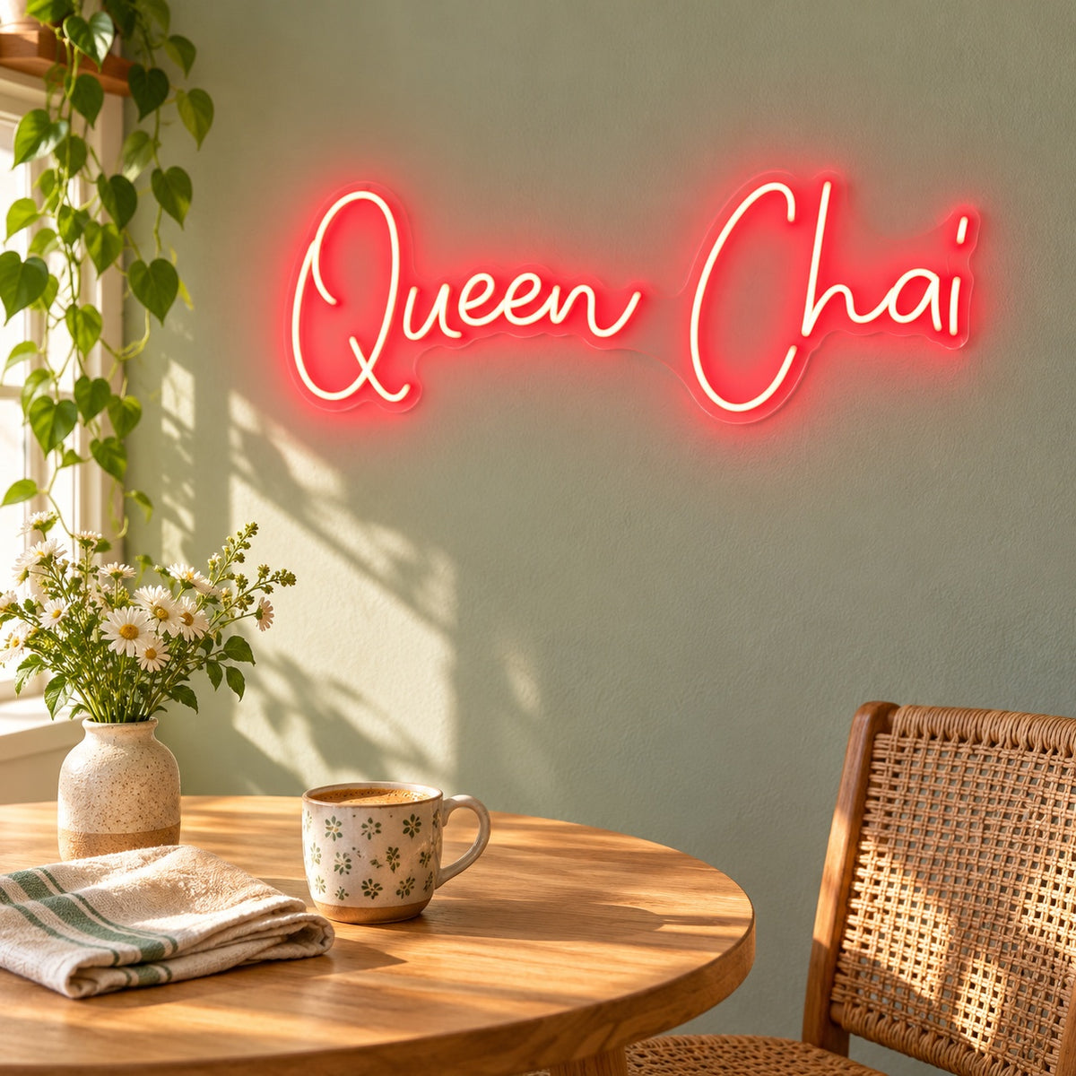 Queen Chai LED Neon Sign – Shineneon
