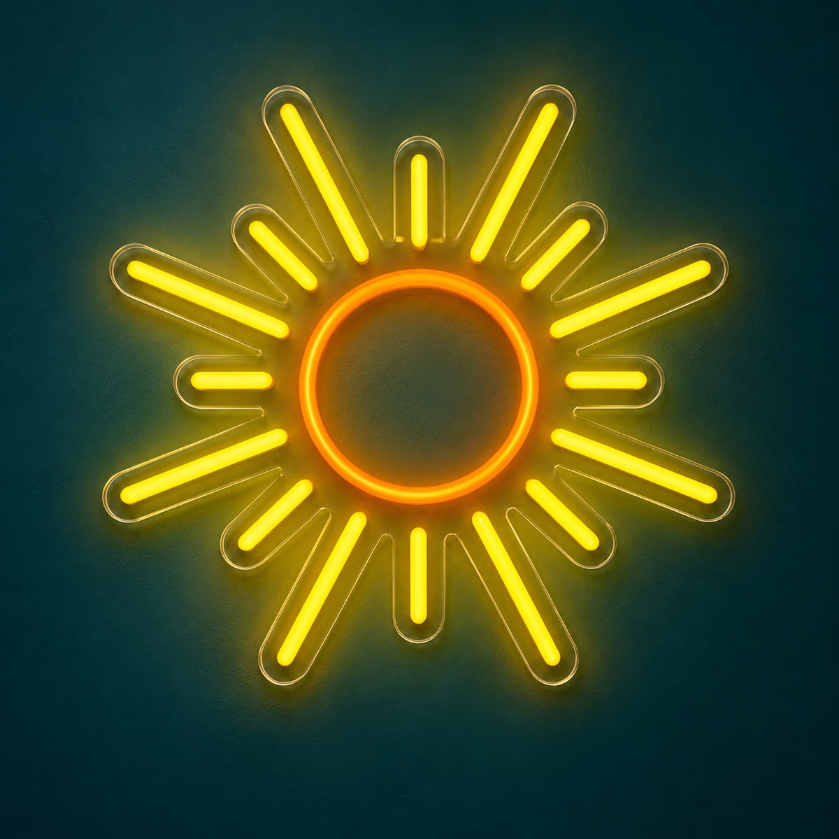 Radiant Sun LED Neon Sign - product hero