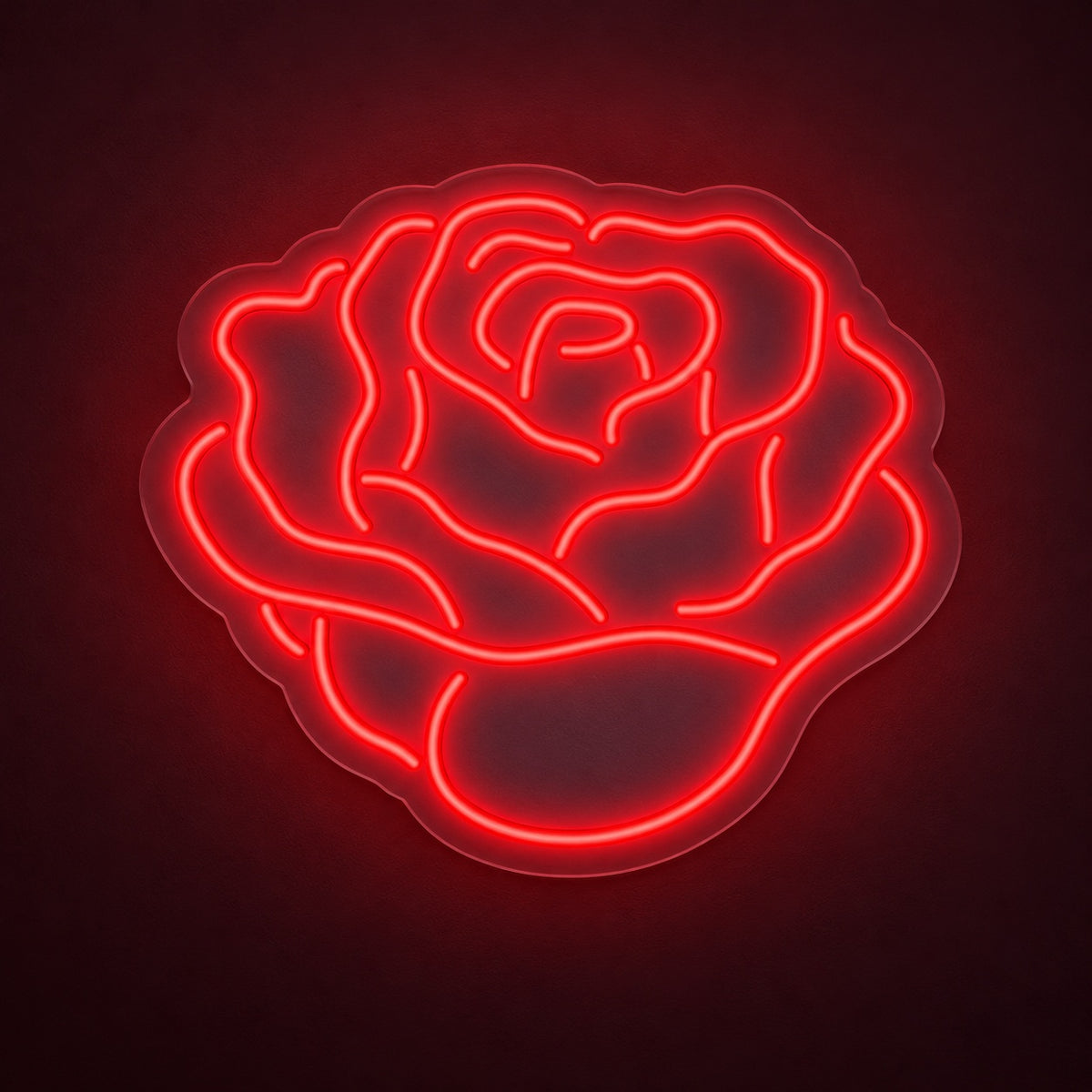 Rose Bloom LED Neon Sign - product hero