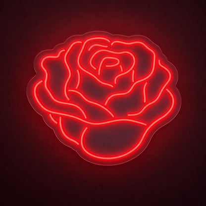 Rose Bloom LED Neon Sign - product hero