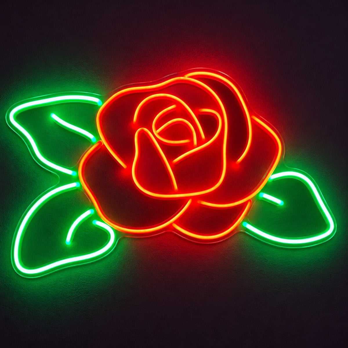 Rose Leaves LED Neon Sign - product hero