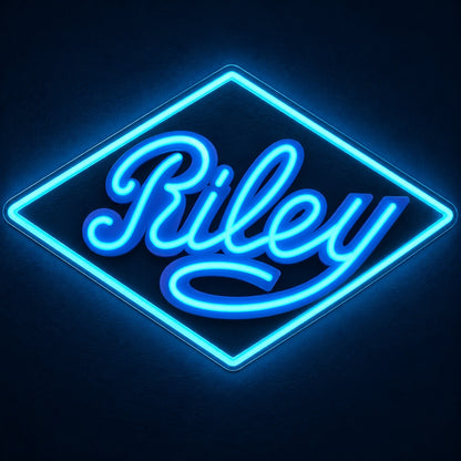 Riley LED Neon Sign - product hero