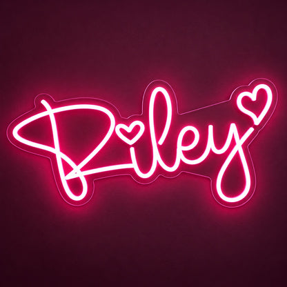 Riley LED Neon Sign - product hero