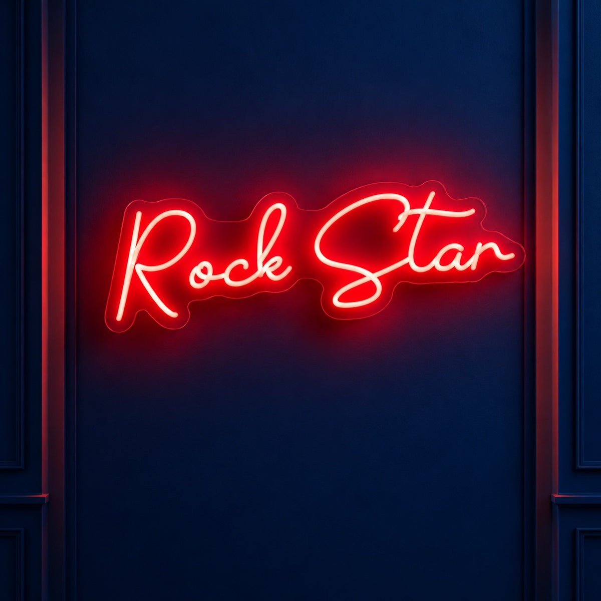 Rock Star LED Neon Sign - product hero