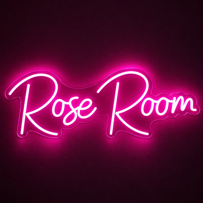 Rose Room LED Neon Sign - product hero
