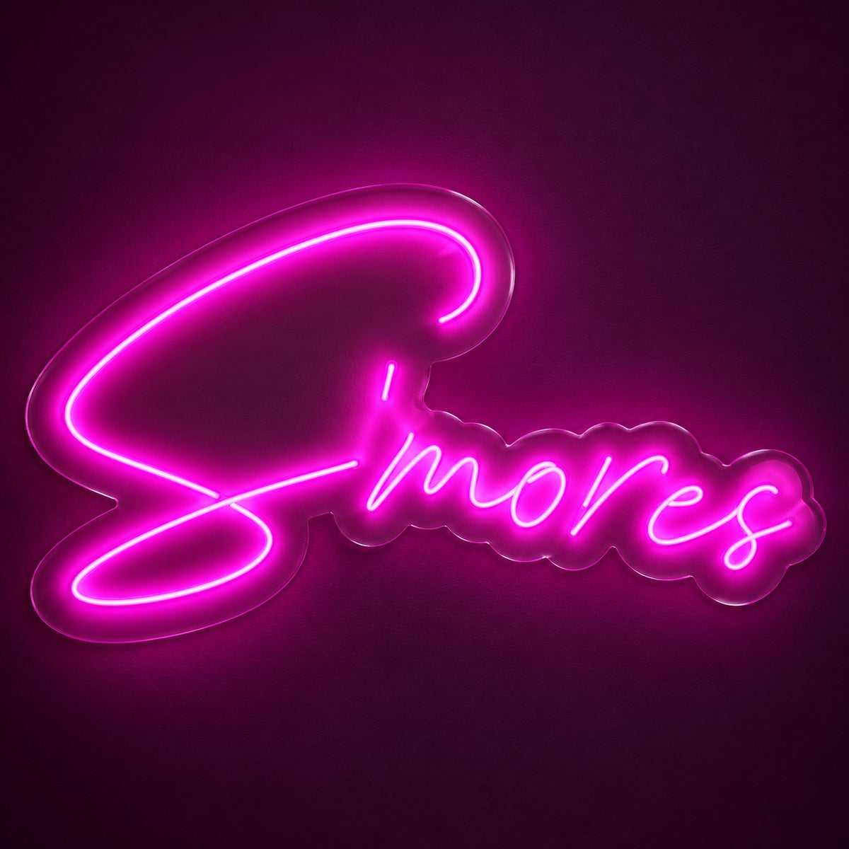 S'mores LED Neon Sign - product hero