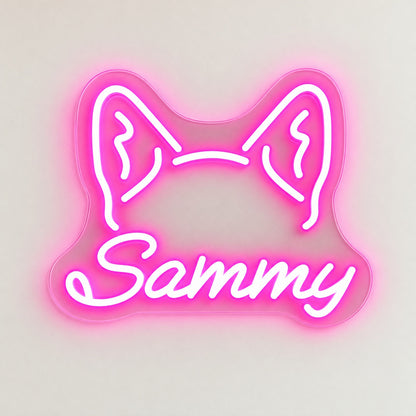Sammy LED Neon Sign - natural light view