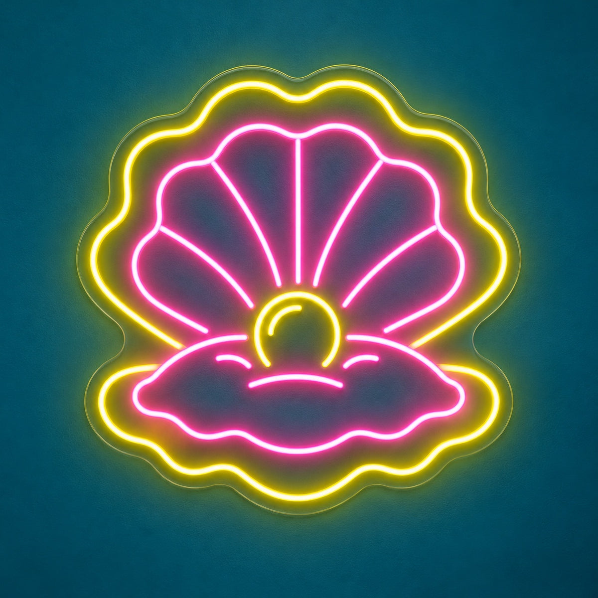 Seashell Pearl LED Neon Sign - product hero
