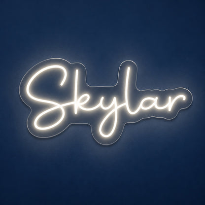 Skylar LED Neon Sign - product hero