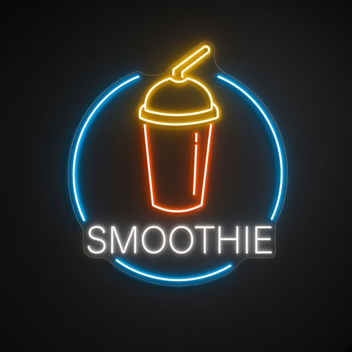 Smoothie LED Neon Sign - product hero