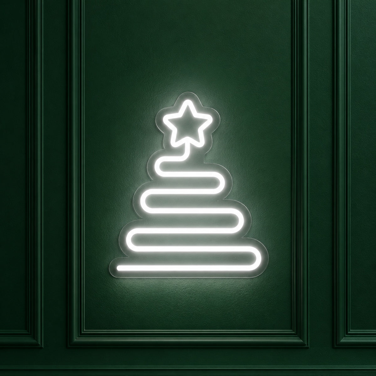 Star Christmas Tree LED Neon Sign - product hero