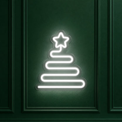 Star Christmas Tree LED Neon Sign - product hero