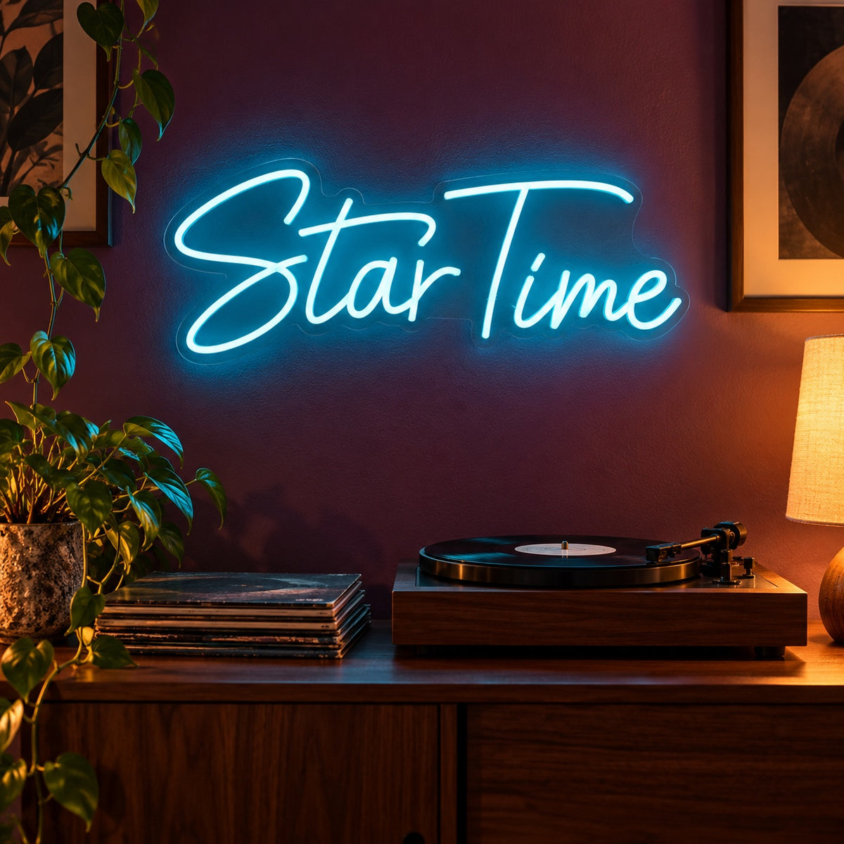 StarTime LED Neon Sign - advertising view