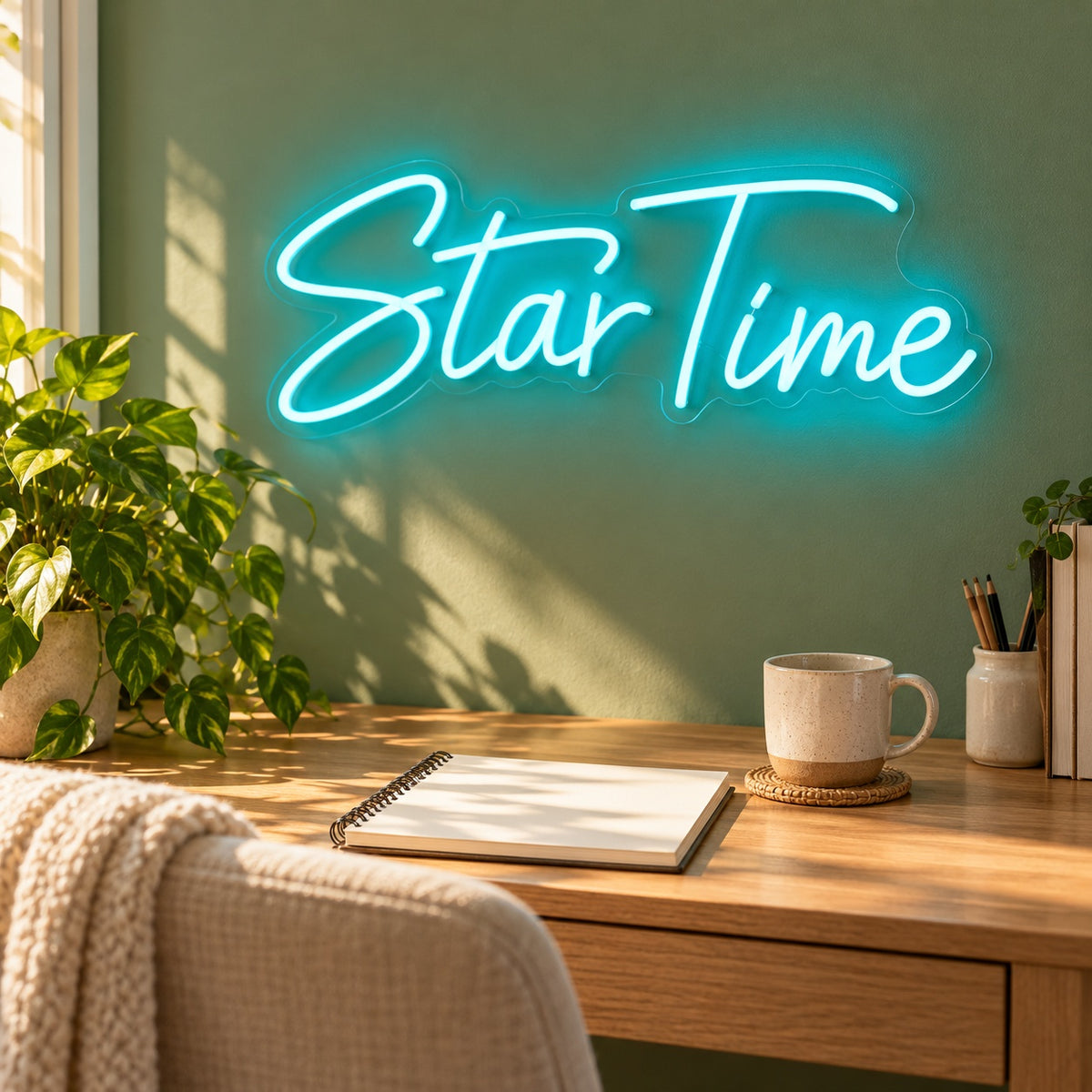 StarTime LED Neon Sign - lifestyle view