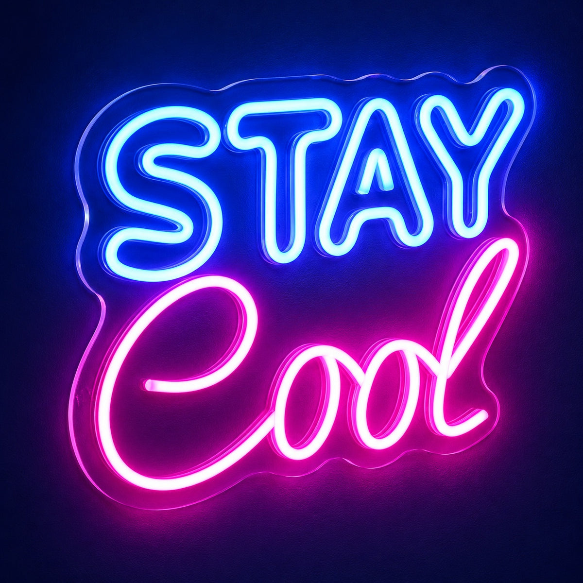 Stay Cool LED Neon Sign - product hero