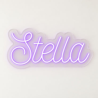 Stella LED Neon Sign - natural light view