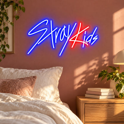 Stray Kids LED Neon Sign - lifestyle view