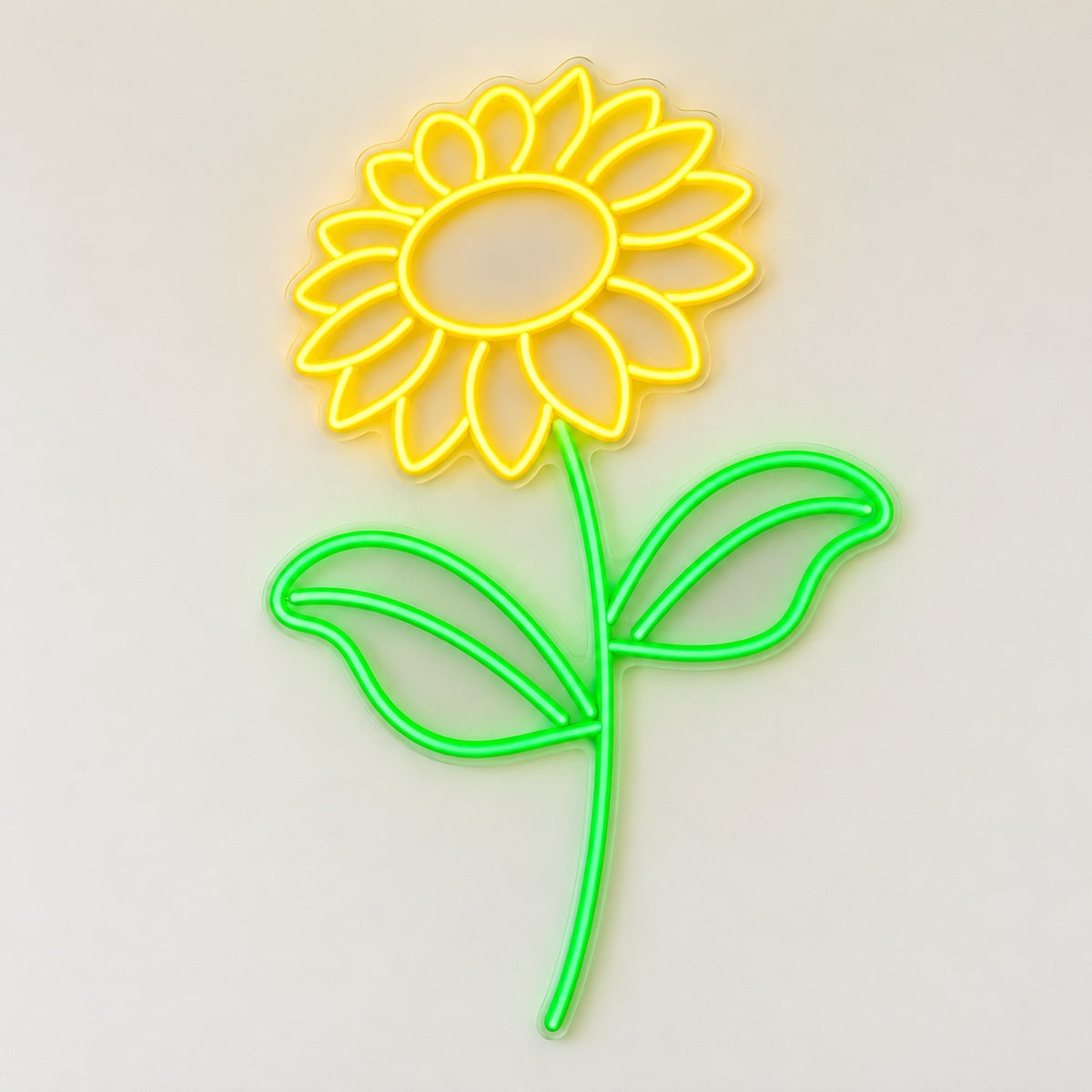 Sunflower LED Neon Sign - natural light view