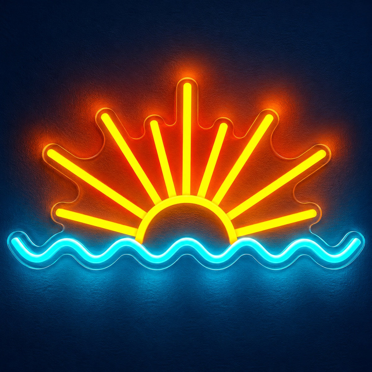 Sunrise Ocean Waves LED Neon Sign - product hero