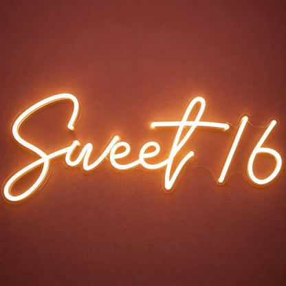 Sweet 16 LED Neon Sign - product hero