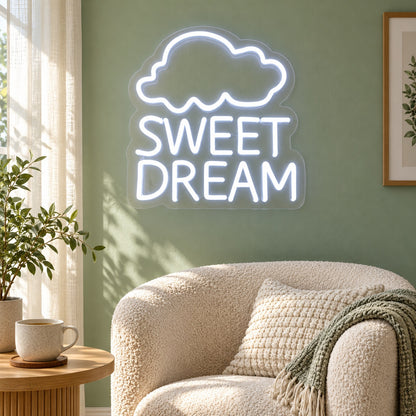 Sweet Dream LED Neon Sign - lifestyle view