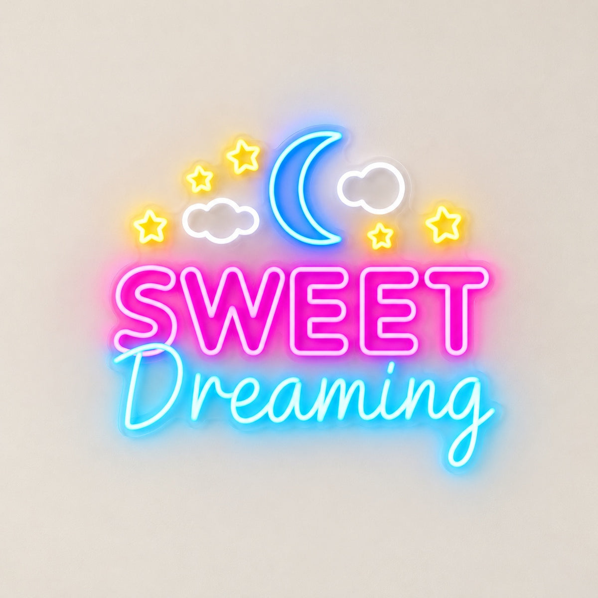 Sweet Dreaming LED Neon Sign - natural light view