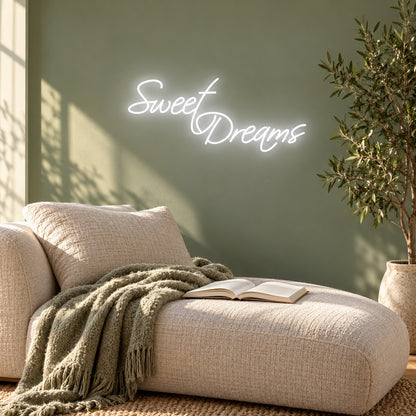 Sweet Dreams LED Neon Sign - lifestyle view