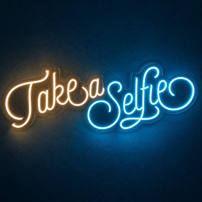 Take A Selfie LED Neon Sign - product hero