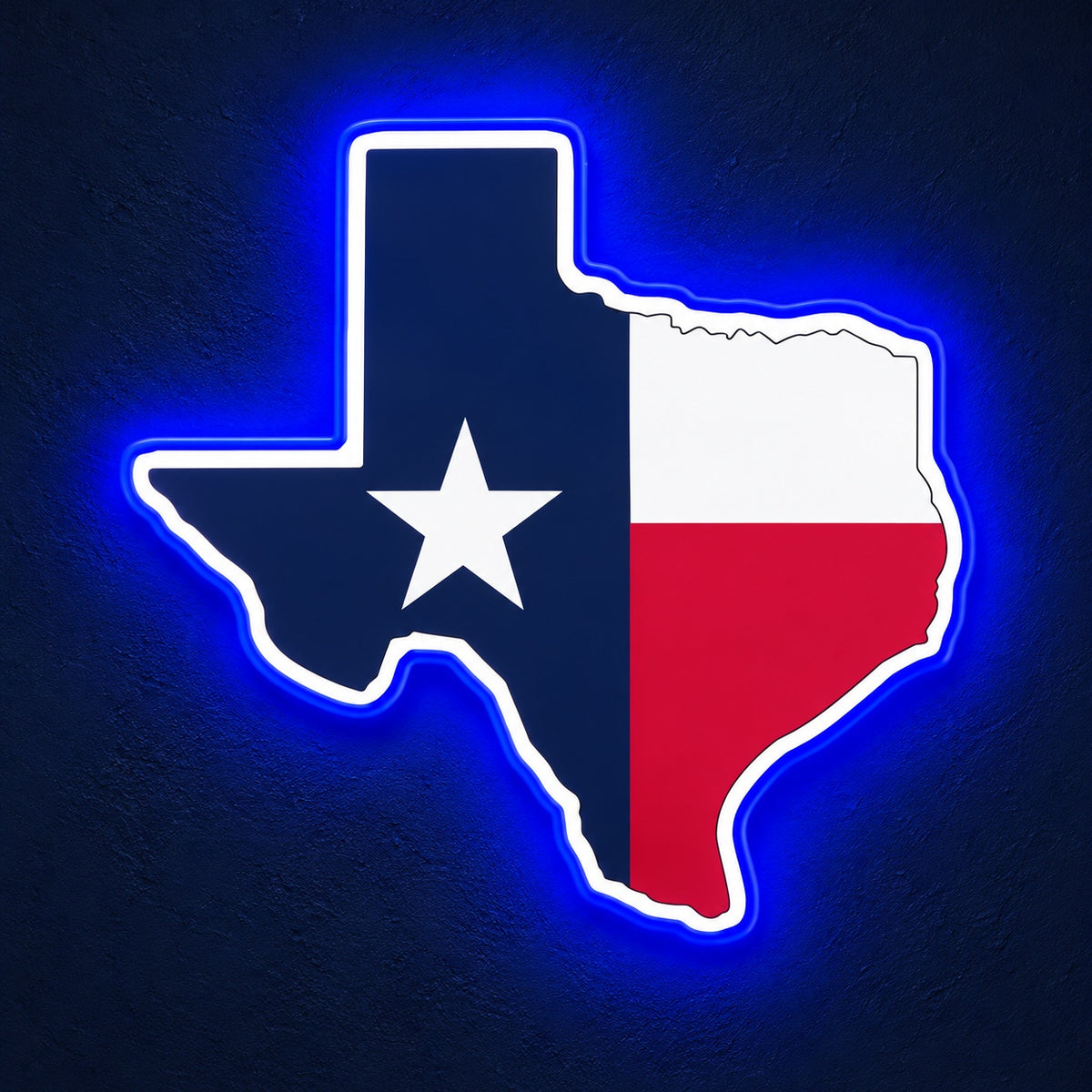 Texas State Flag LED Neon Sign - product hero