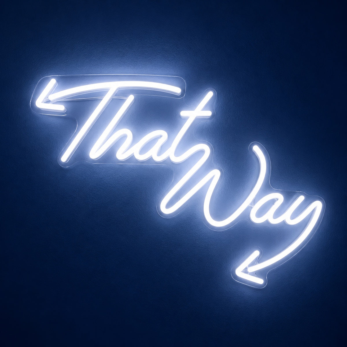 That Way LED Neon Sign - product hero