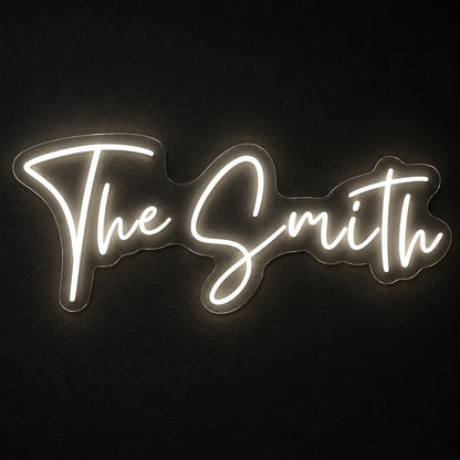 The Smith LED Neon Sign - product hero