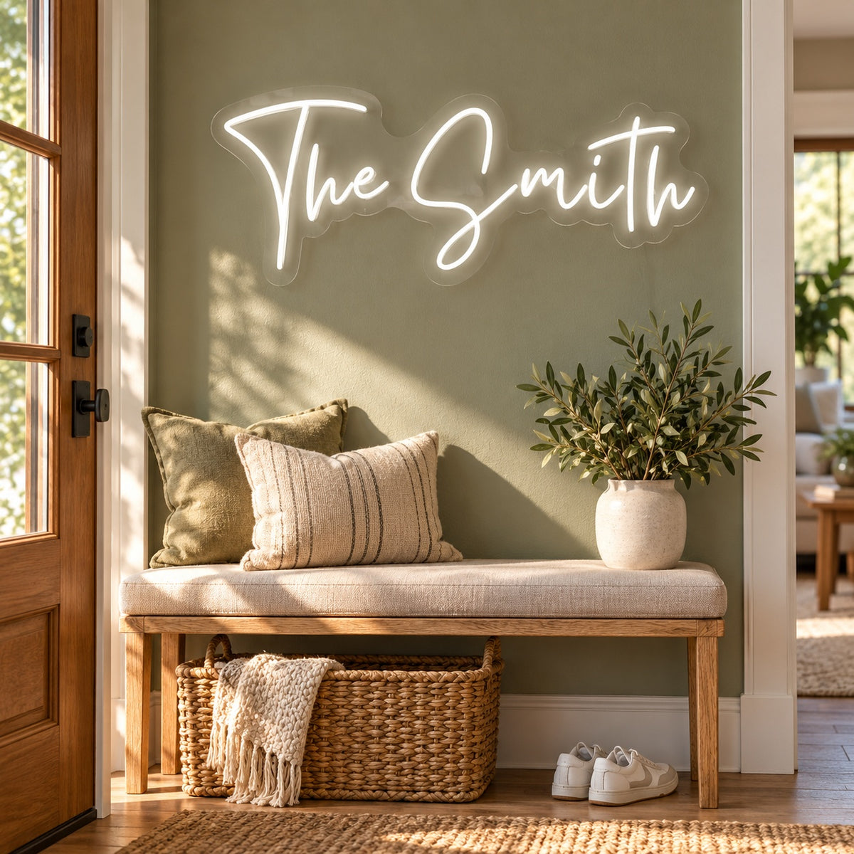 The Smith LED Neon Sign - lifestyle view