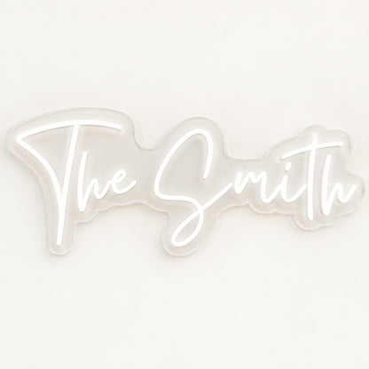 The Smith LED Neon Sign - natural light view
