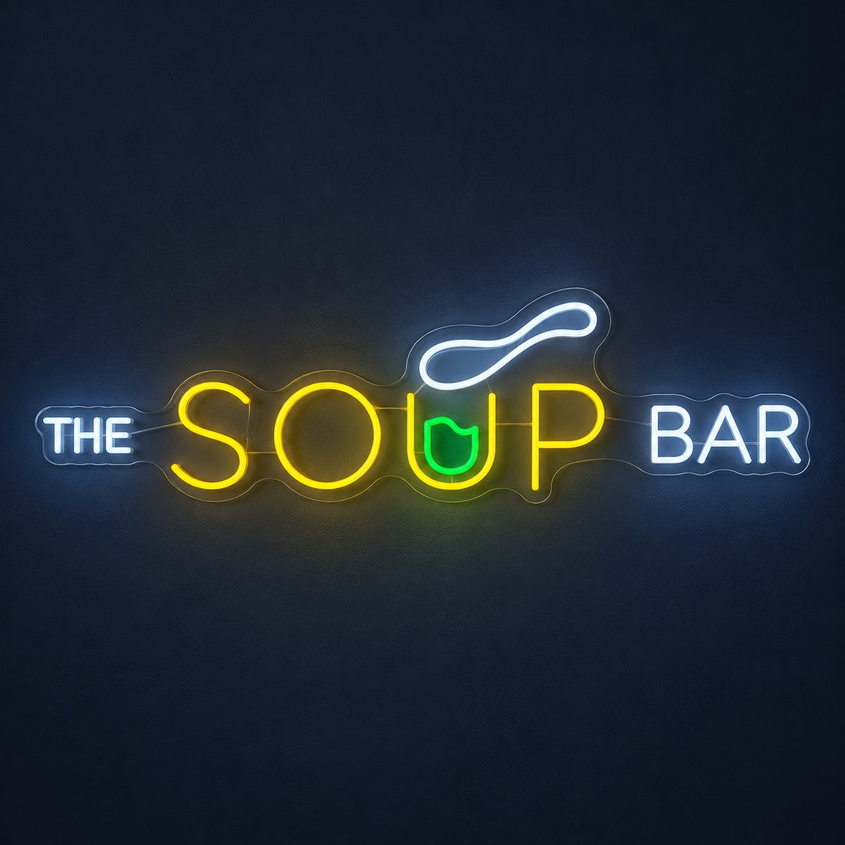 The Soup Bar LED Neon Sign - product hero