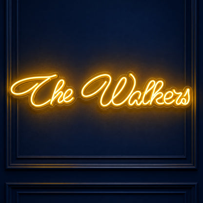The Walkers LED Neon Sign - product hero