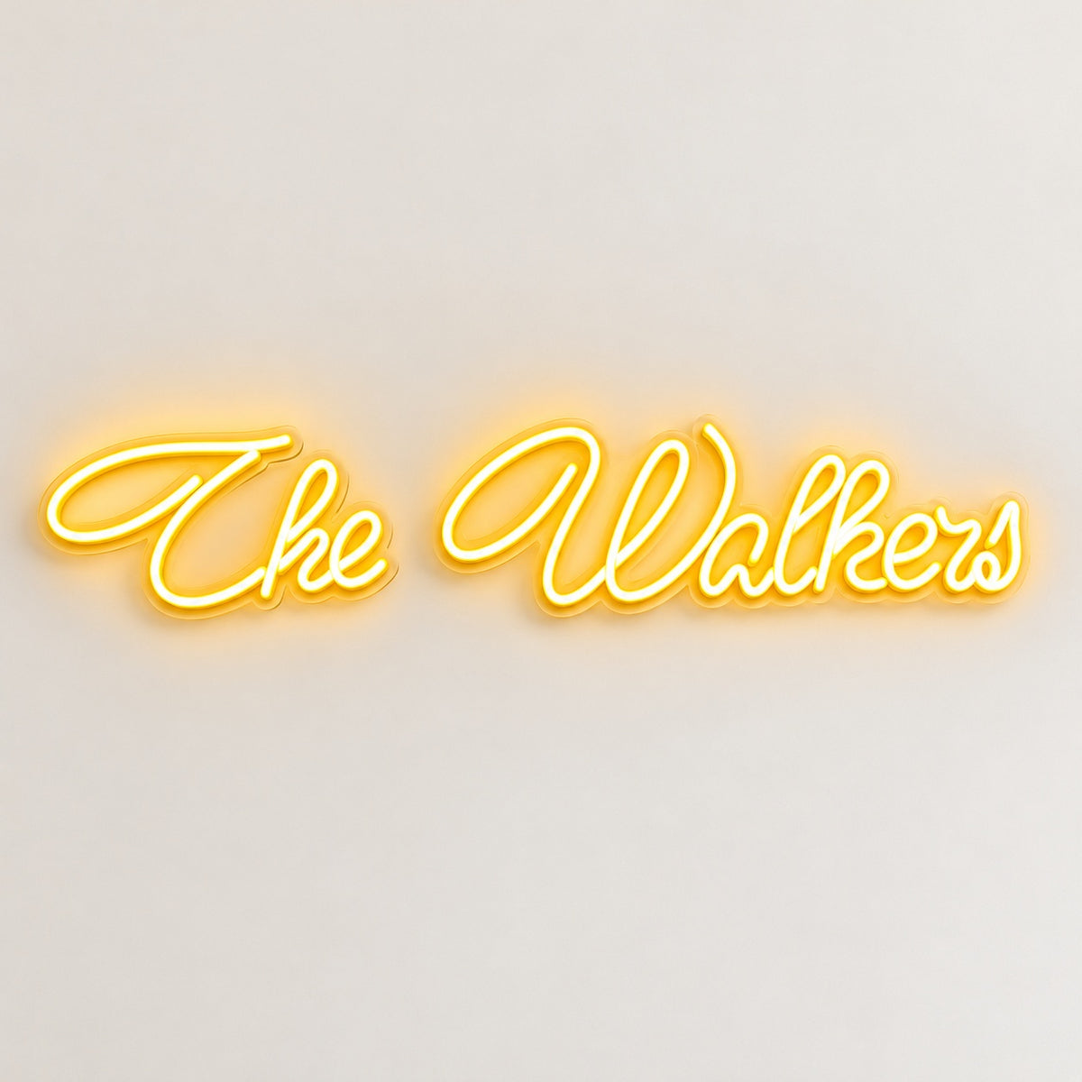 The Walkers LED Neon Sign - natural light view