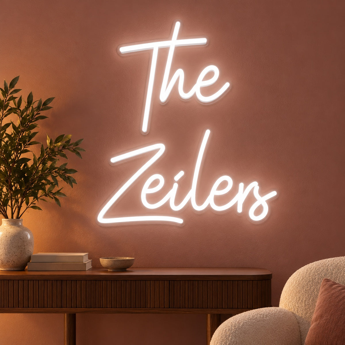 The Zeilers LED Neon Sign - advertising view