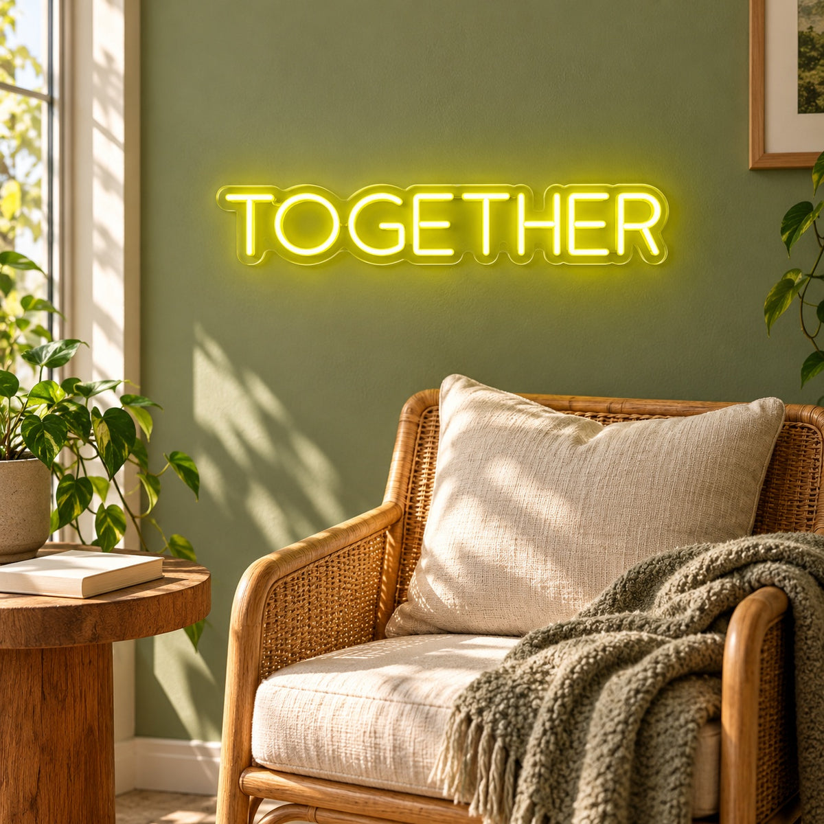Together LED Neon Sign - lifestyle view